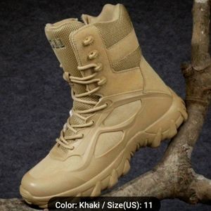 Kaki Tactical boots